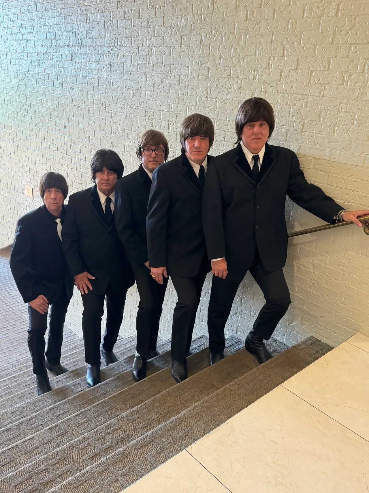 The Fab 5 promotional band photo