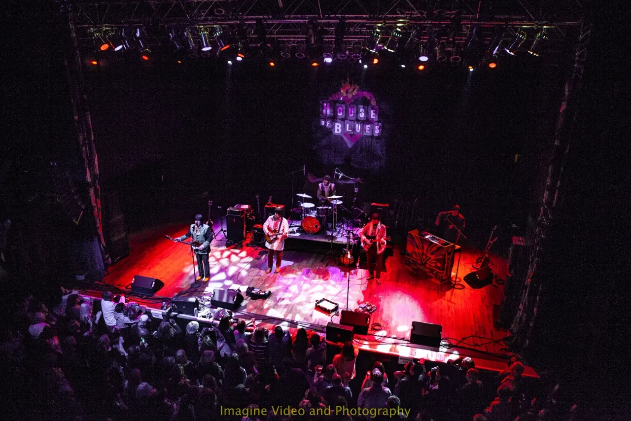 The Fab 5 performing live on stage