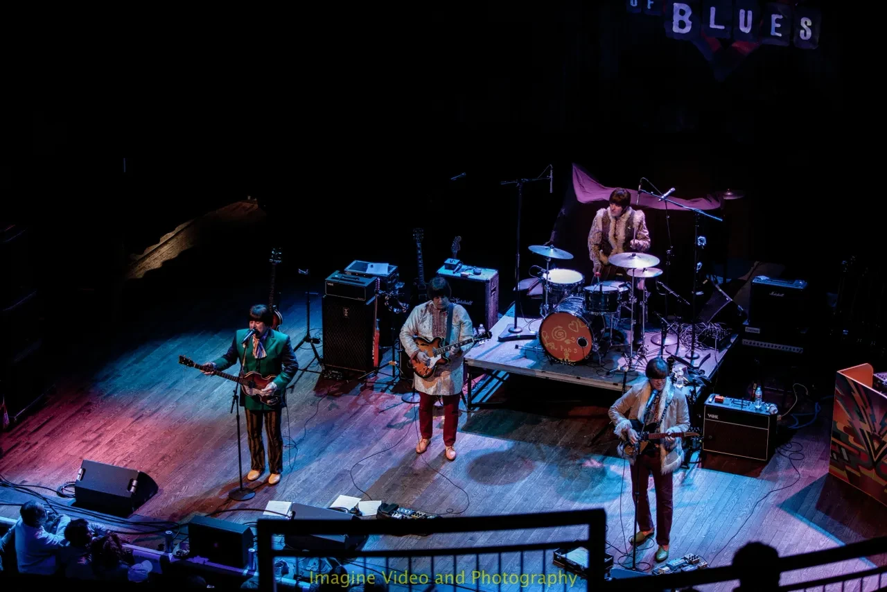 The Fab 5 performing live on stage